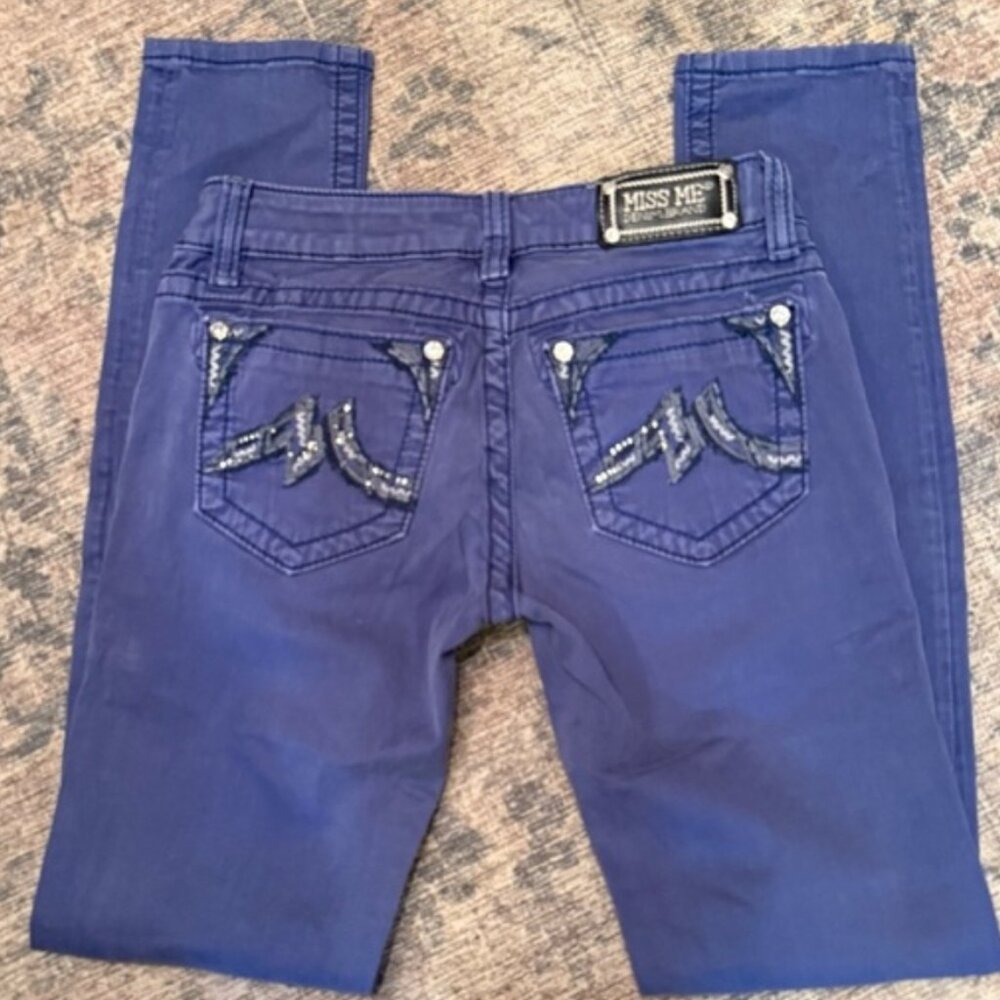 Miss me jeans embellished design y2k